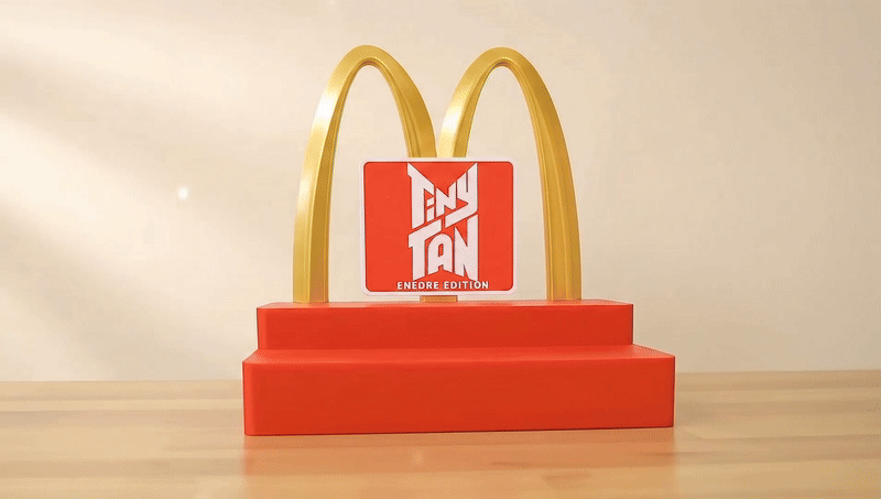 TinyTAN Golden Arch Stage (LIMITED EDITION of 100)