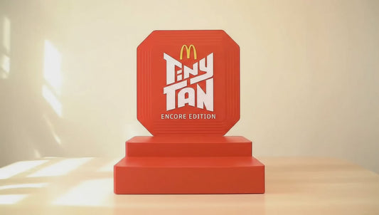 ShowKase Stage Display Stand for TinyTAN McDonald’s Encore Edition Figures (LIMITED EDITION)